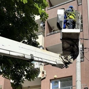 Започна подмяната на уличните лампи с модерно LED-осветление в широкия център на Стара Загора