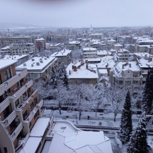 След снеговалежа в Стара Загора на терен са 22 машини и служители на звено „Чистота“ и „Озеленяване“