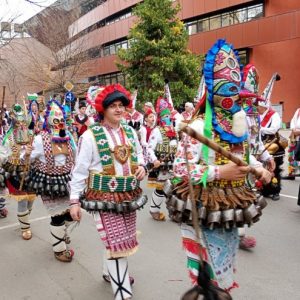 Фестивалът на маскарадните игри превърна Стара Загора в жива кукерска сцена